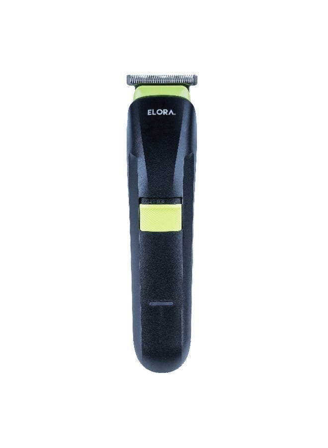 Elora Rechargeable Trimmer 4-In-1 | ELPC-18787/40P | T-Blade Hair Trimmer | Foil Shaver | Nose & Ear Trimmer | USB Charging - Image 3